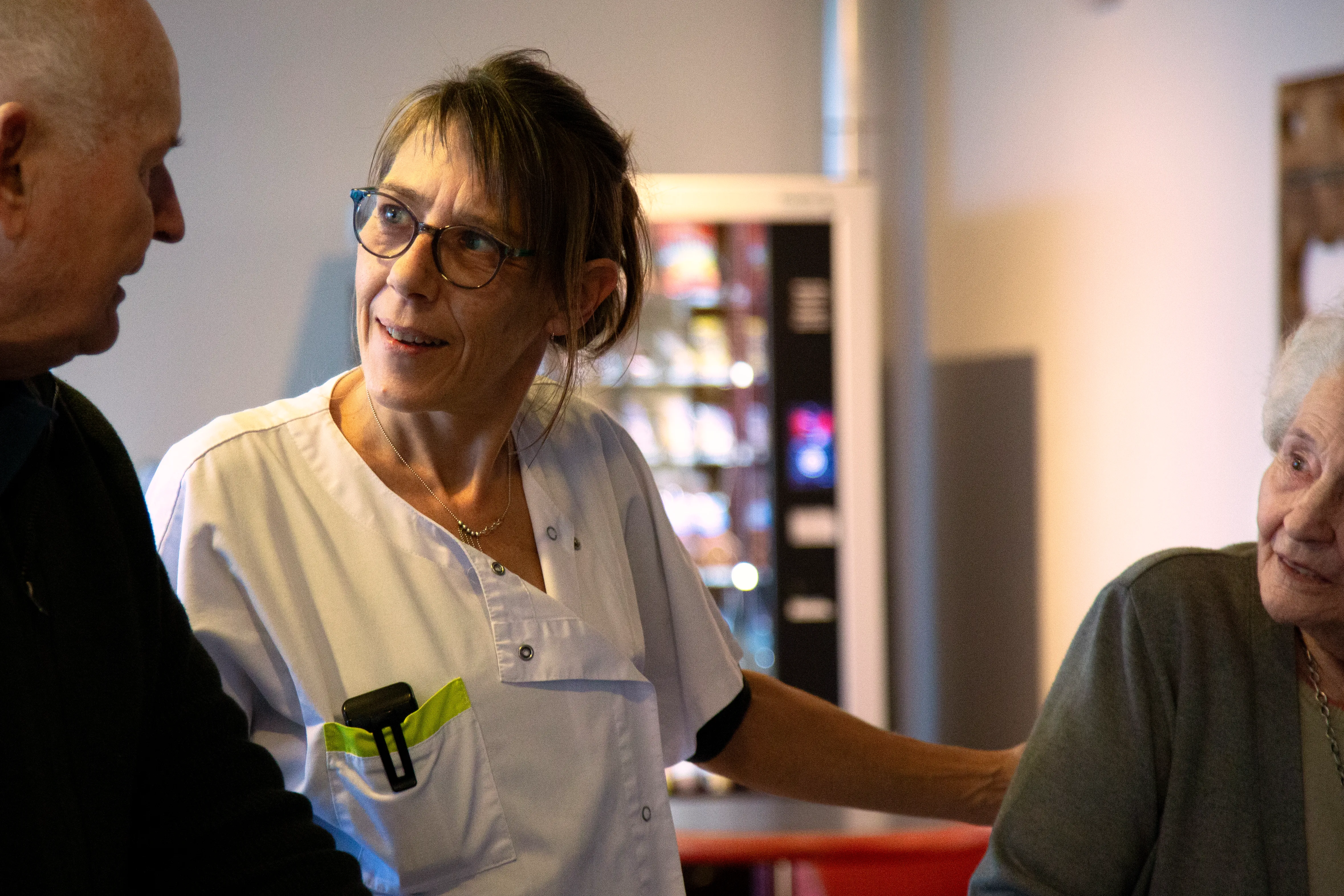 projet au boulot photo de conversation